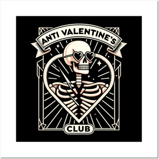 Anti Valentine’s Club - Art Deco Aesthetics Posters and Art